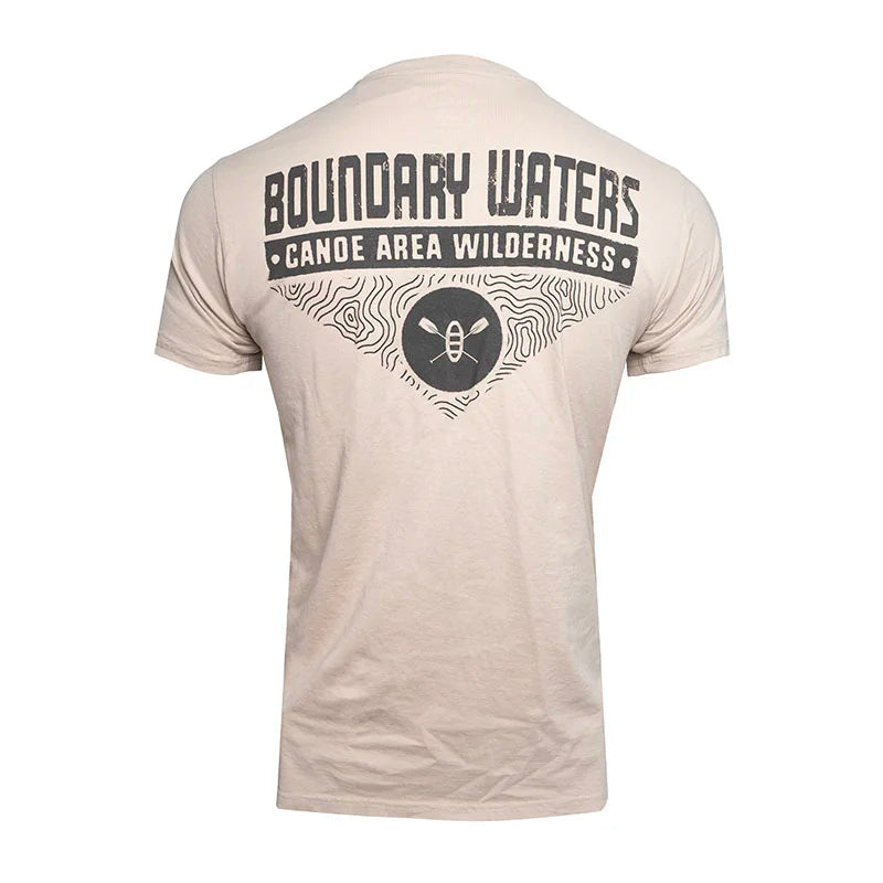 Boundary Waters Topography T-Shirt