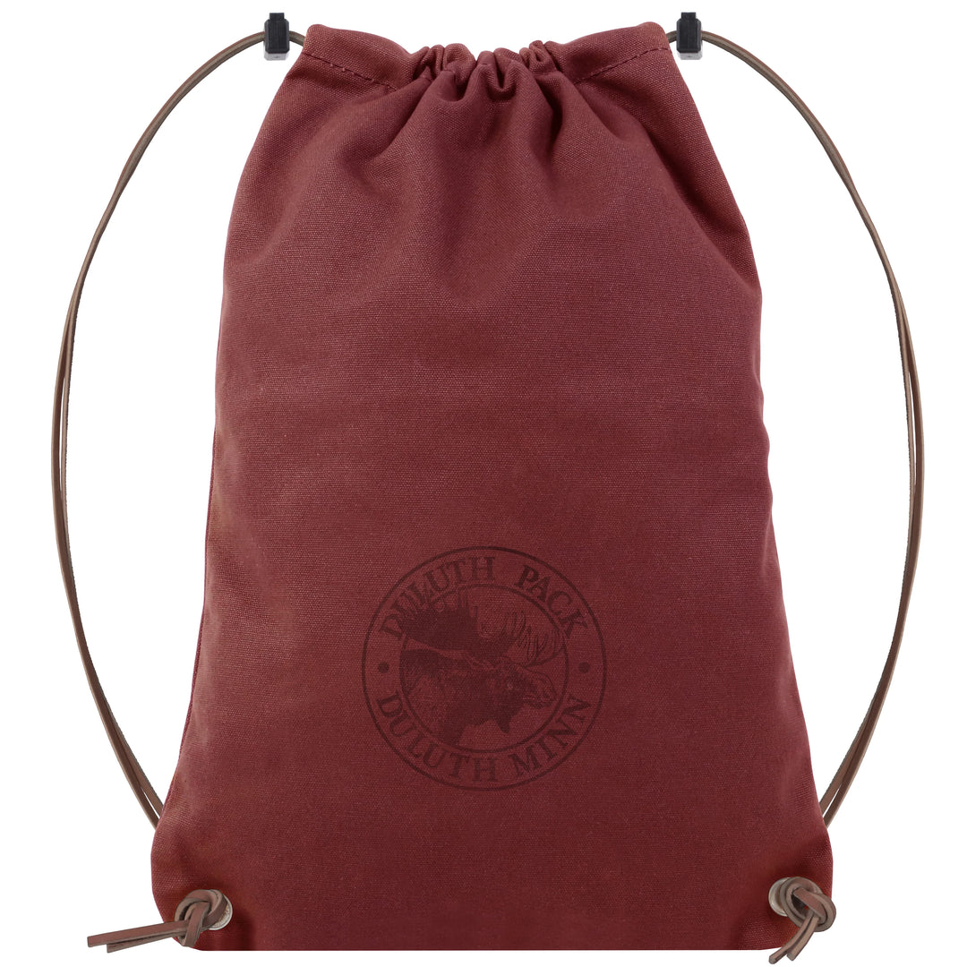 beulah leather drawstring backpack Drawstring Backpack – Duluth Pack