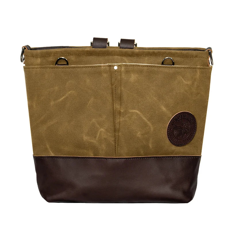 duluth women's canvas travel tote bag Duluth Pack Convertible Jet-Setter WAX Tote