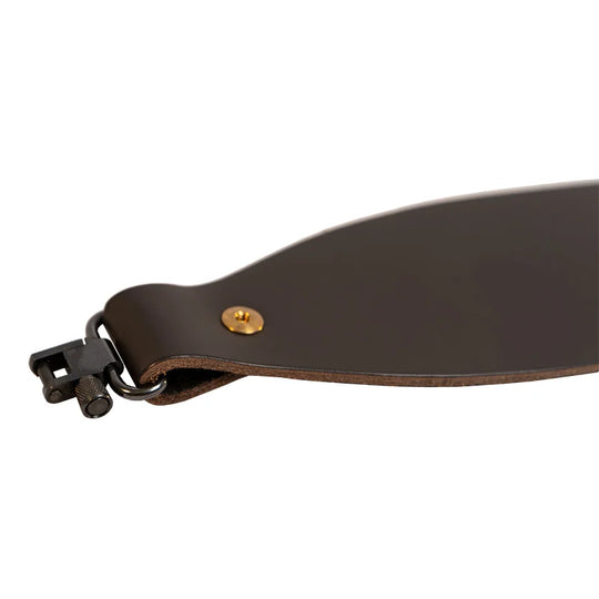 Leather Rifle Sling with Standard Hardware