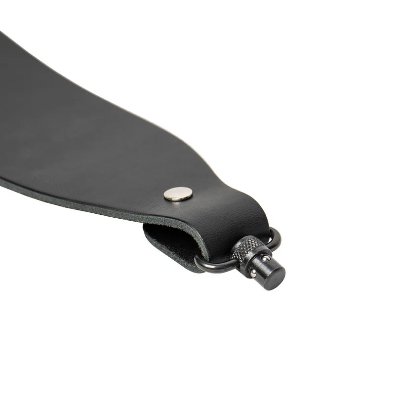 Leather Rifle Sling with Quick Detach Hardware