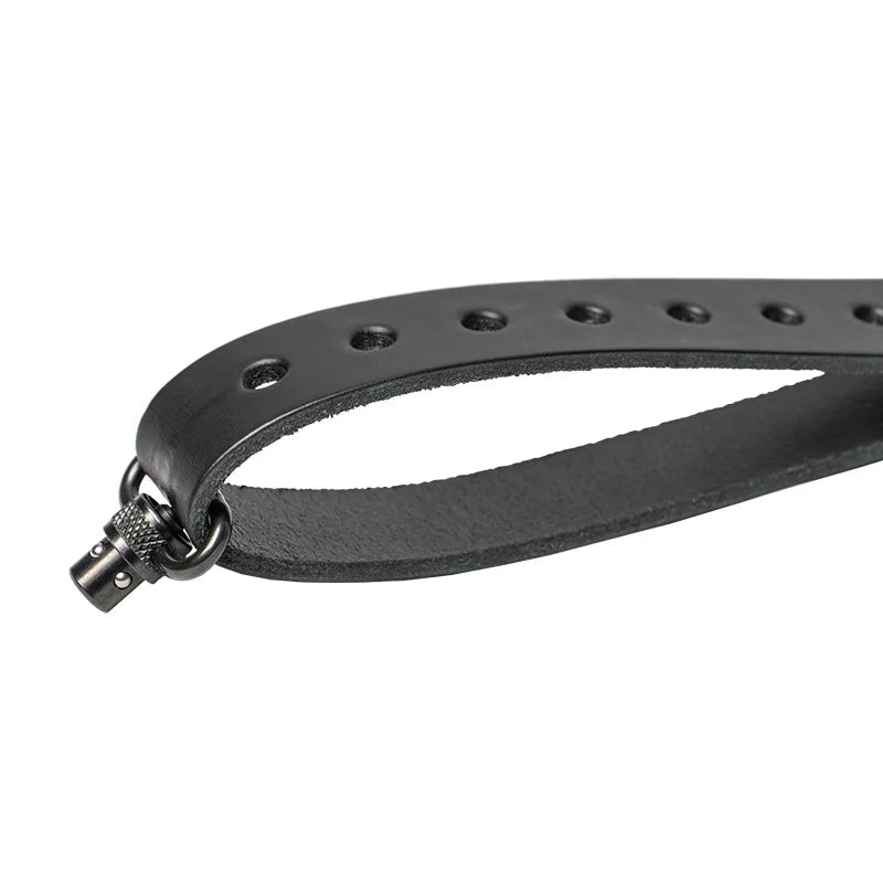 Leather Rifle Sling with Quick Detach Hardware