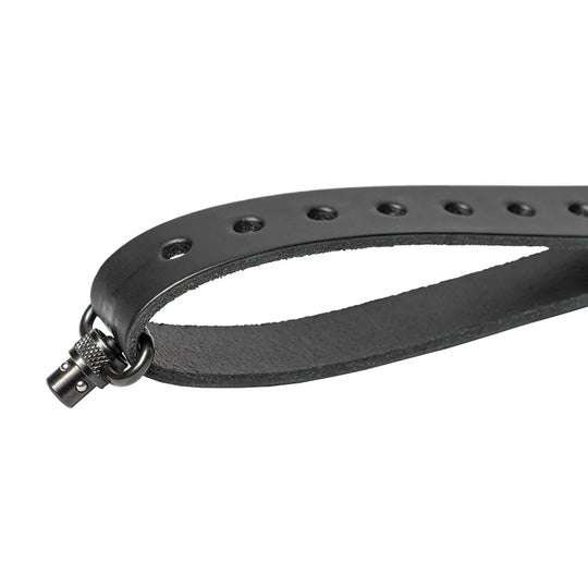 Leather Rifle Sling with Quick Detach Hardware