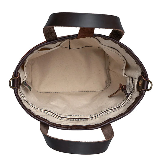 NEW Bison Leather Honeyberry Tote – Duluth Pack
