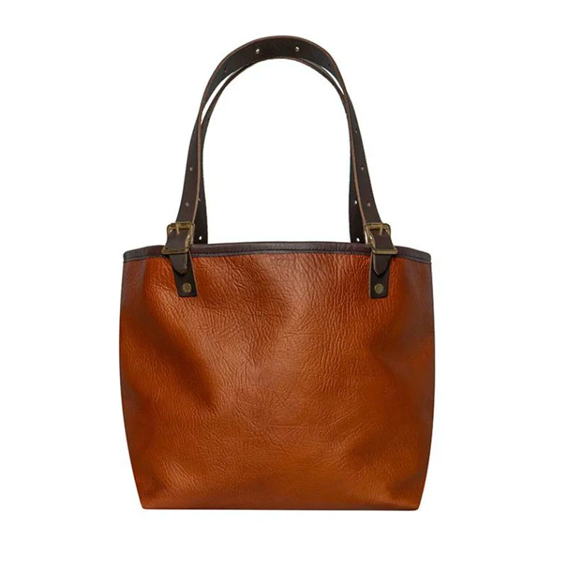 Bison Leather Market Tote – Duluth Pack