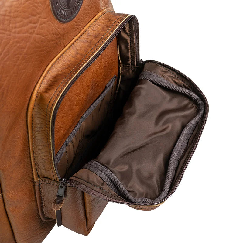american leather mullen backpack Bison Leather Standard Backpack