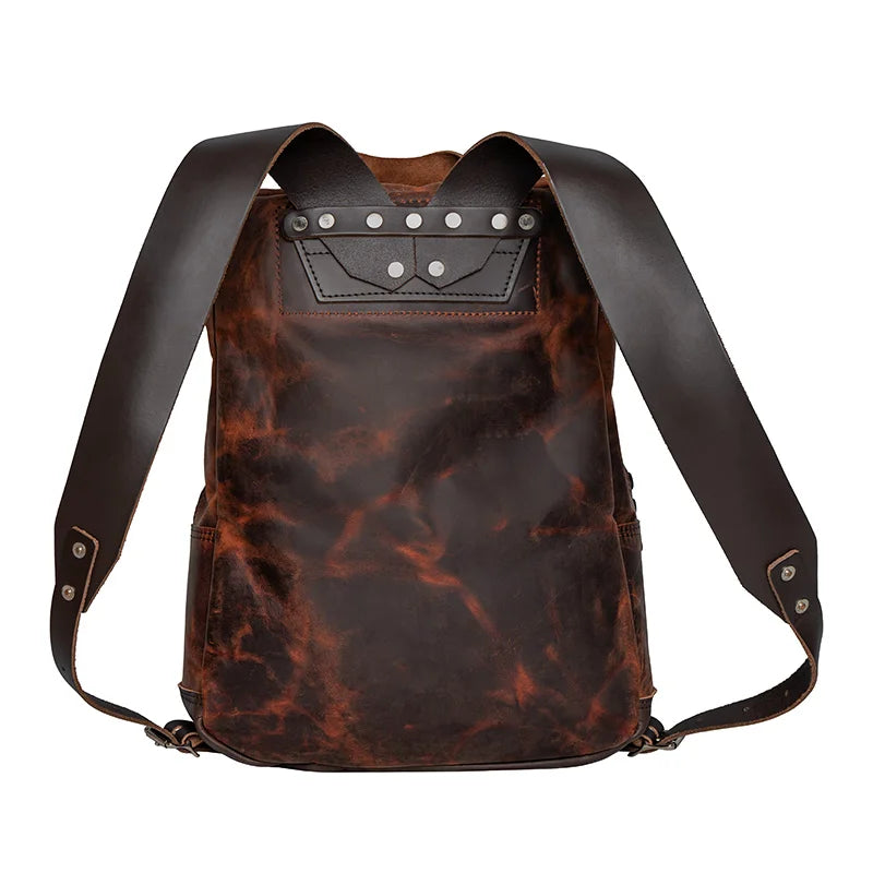 Heritage Leather Large Standard Backpack