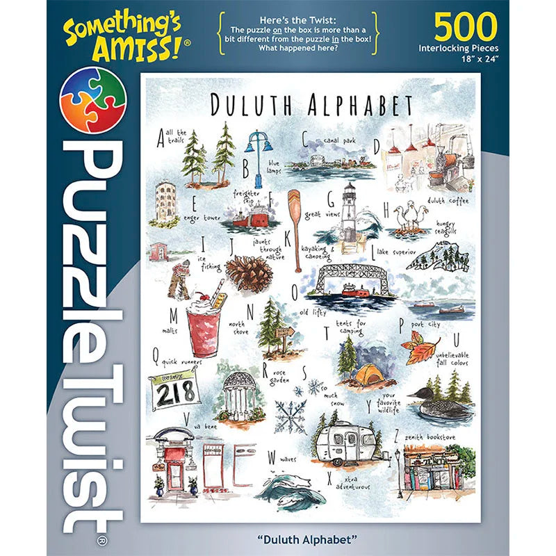 PuzzleTwist Cover Duluth Alphabet