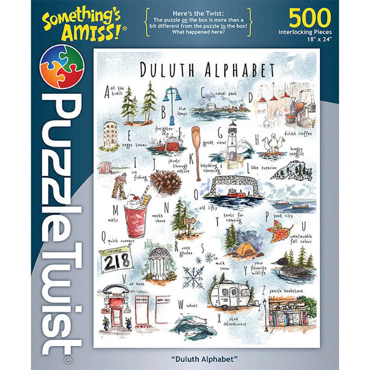 PuzzleTwist Cover Duluth Alphabet
