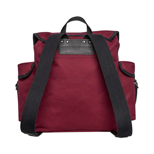 Lake Huron Wanderer in Burgundy and Black Trim and Worded Logo Back Straps