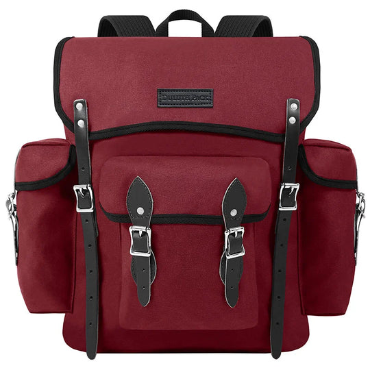 Lake Huron Wanderer in Burgundy and Black Trim and Worded Logo