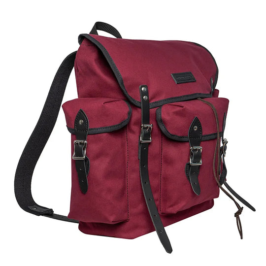Lake Huron Wanderer in Burgundy and Black Trim and Worded Logo Side