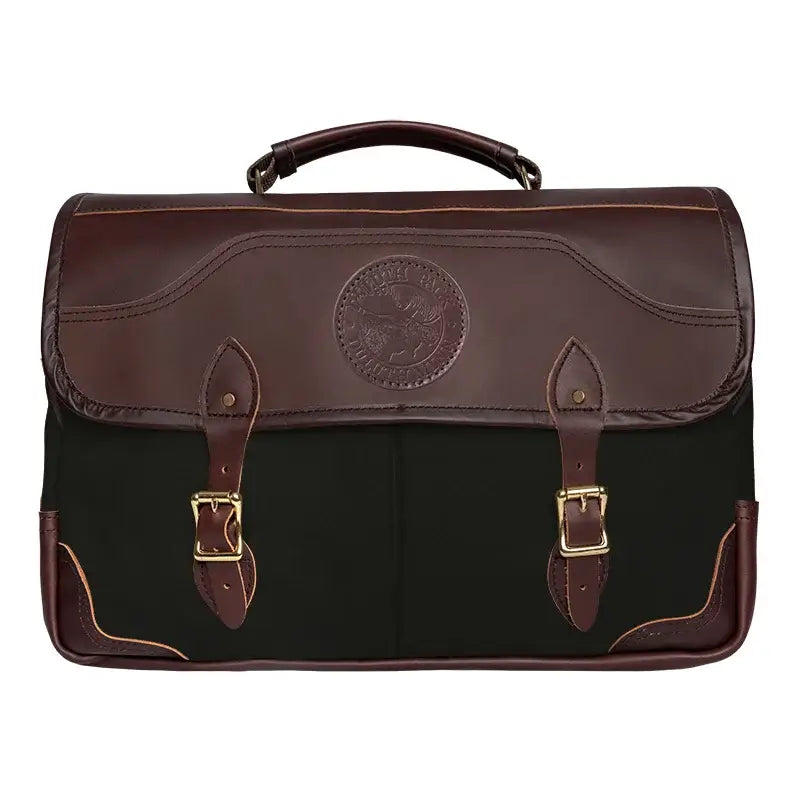 The Entrepreneur Briefcase In Black On A White Background