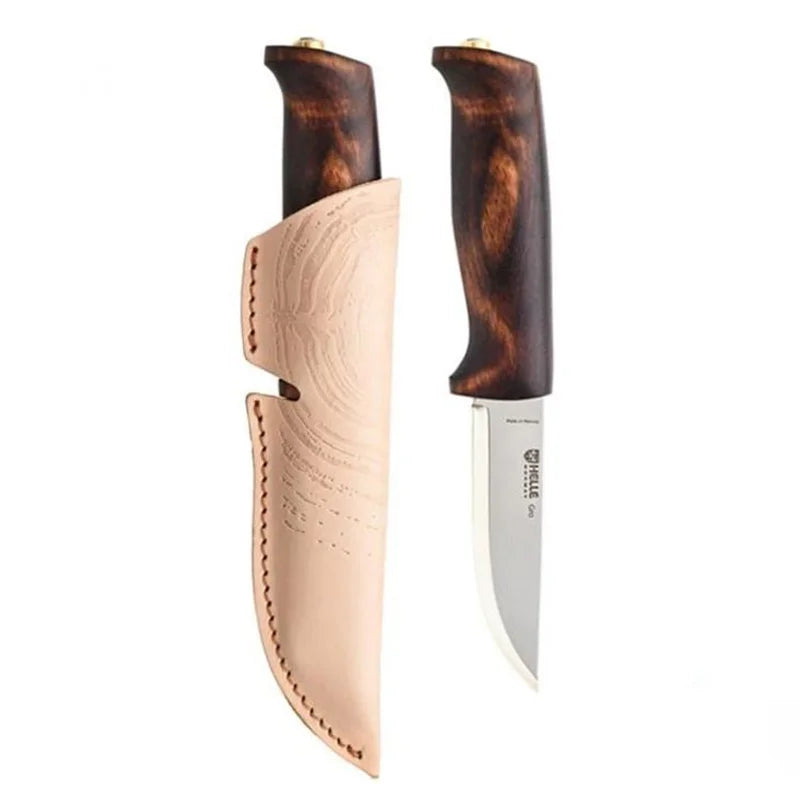 Helle Gro Knife with white background