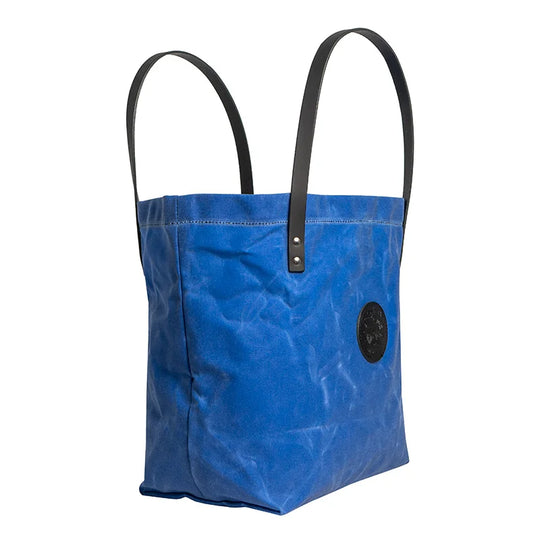 Limited Edition Waxed Blue Market Tote - SAVE 15%