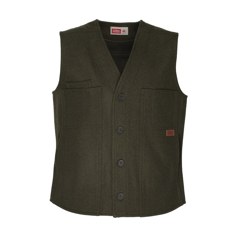 Stormy Kromer Button Vest – Duluth Pack Stormy Kromer Button Vest – Duluth Pack