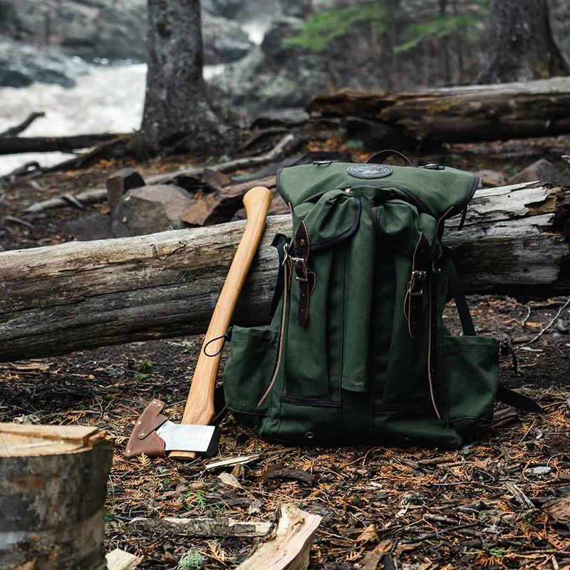 Brant & Cochran x Duluth Pack Paddler's Bundle Outlander Pack and Axe