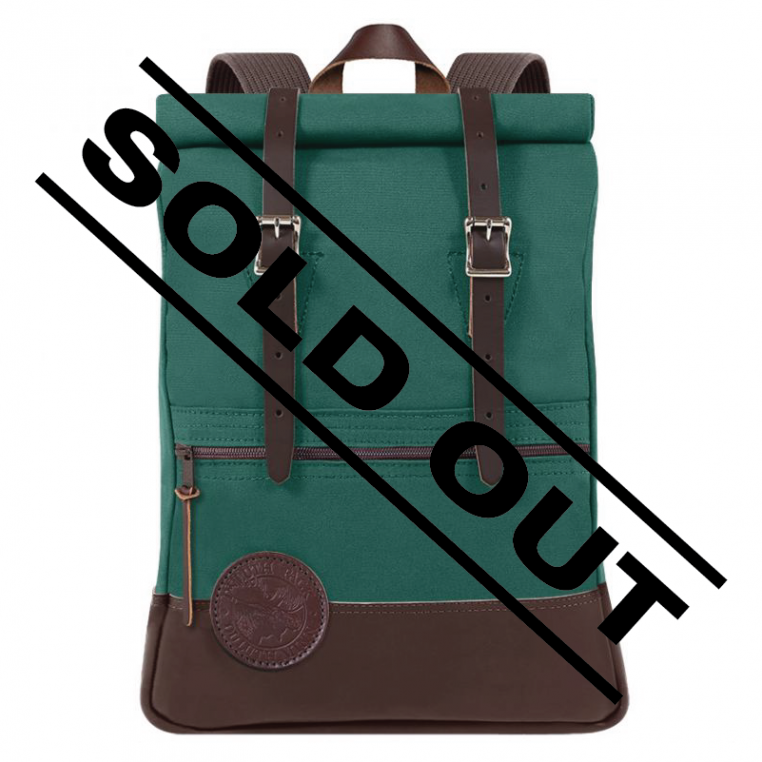 Duluth Pack: Limited Edition Spruce Deluxe Roll-Top Scout Pack