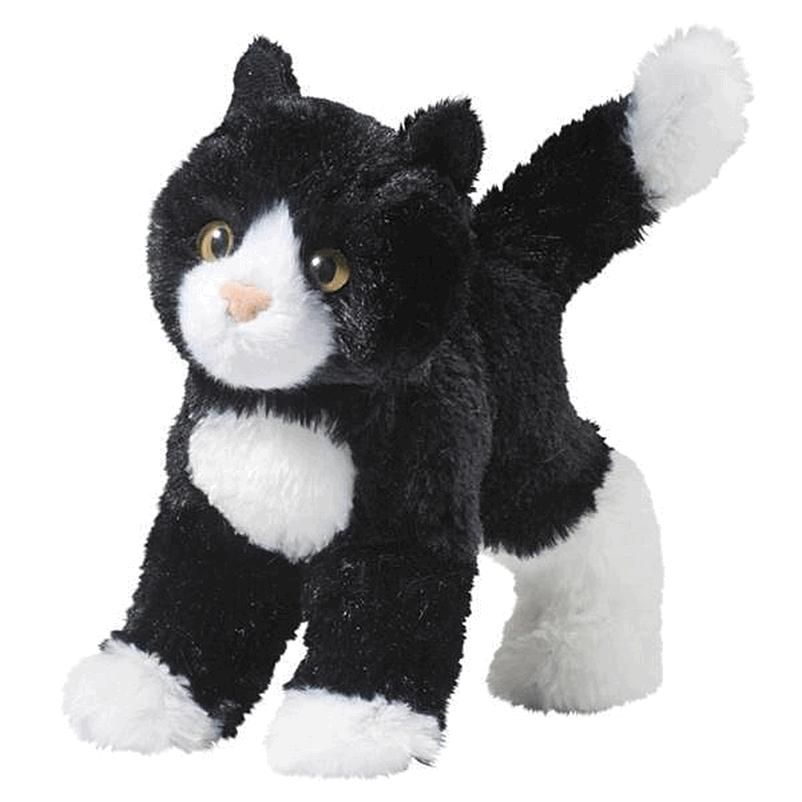 Duluth Pack: Cuddle Toys Snippy Black And White Cat