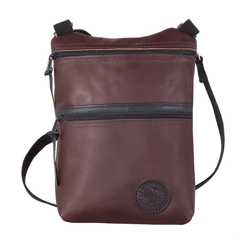 Duluth Pack: Leather Traverse Crossbody Bag